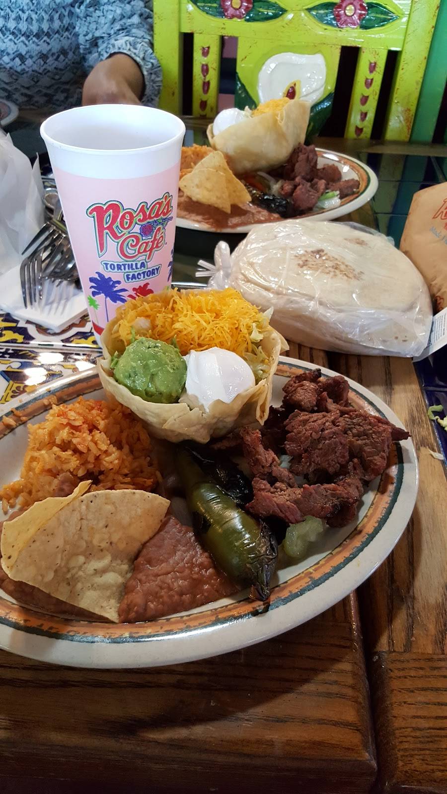 Rosas Café & Tortilla Factory | restaurant | 705 N Denton Tap Rd, Coppell, TX 75019, USA | 9724597886 OR +1 972-459-7886