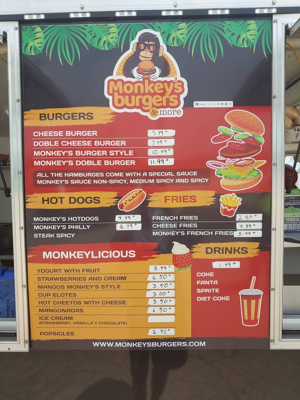 Monkeys Burgers | restaurant | 1220 Mitchell Rd, Aurora, IL 60505, USA | 6308708432 OR +1 630-870-8432