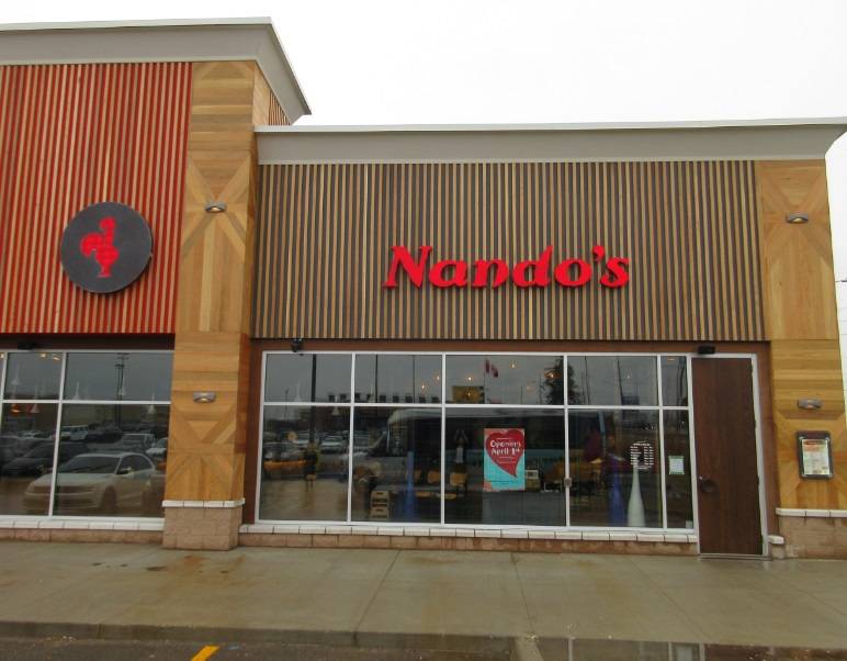 Nandos | meal takeaway | 855 Taunton Rd E, Oshawa, ON L1H 7K5, Canada | 9057257474 OR +1 905-725-7474