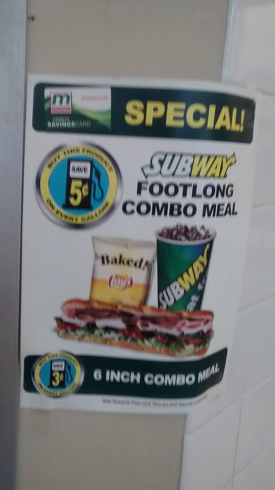 Subway | restaurant | 3622 NY-79, Harpursville, NY 13787, USA | 6076931414 OR +1 607-693-1414