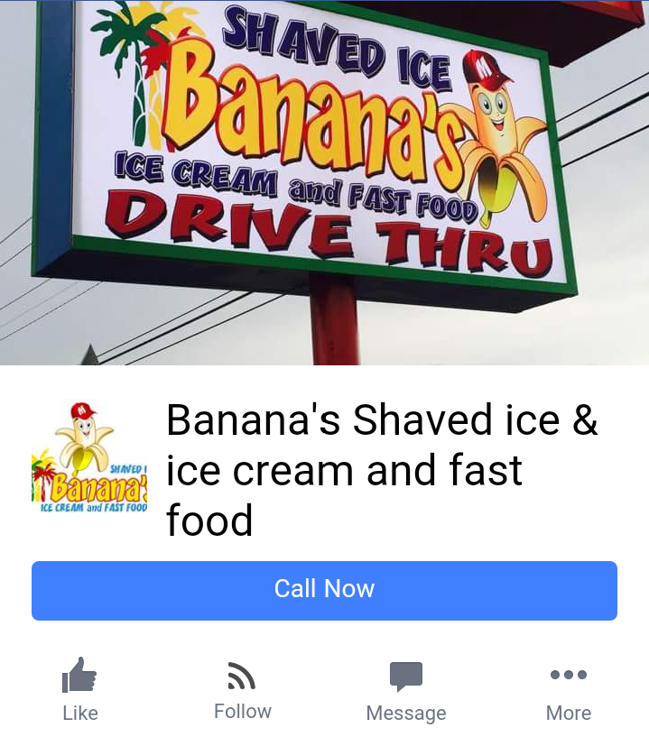 Bananas Shaved Ice, Ice Cream & YUMMY FOOD Shop | restaurant | 1709 S Valley Mills Dr, Waco, TX 76711, USA | 2547325167 OR +1 254-732-5167