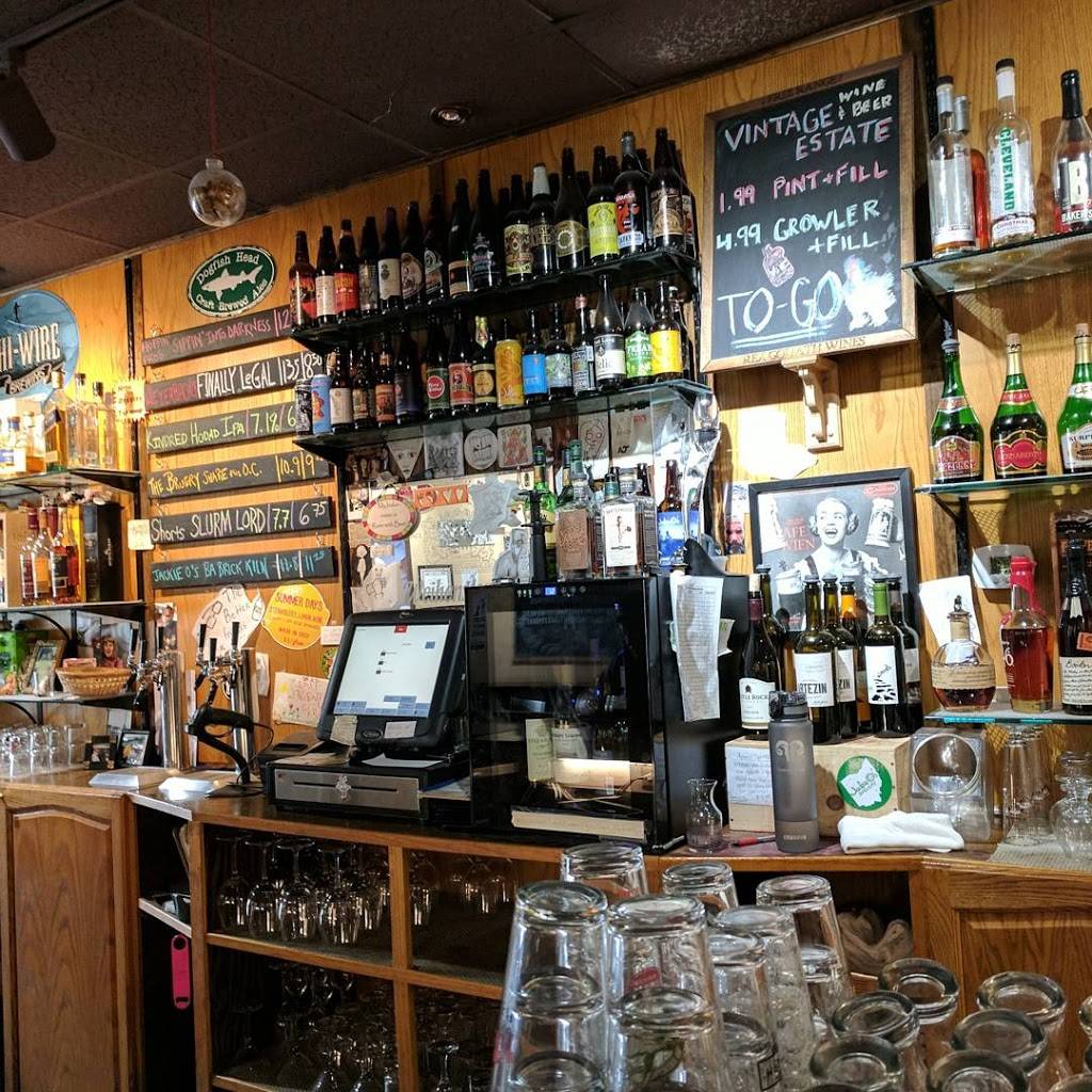 Vintage Estate Wine and Beer | restaurant | 7317 South Ave, Boardman, OH 44512, USA | 3306298080 OR +1 330-629-8080