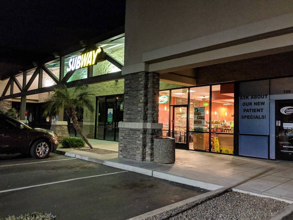 Subway | restaurant | 8490 S Power Rd Suite 108, Gilbert, AZ 85297, USA | 4802792678 OR +1 480-279-2678