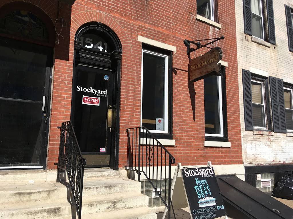 Stockyard Sandwich Co | restaurant | 1541 Spring Garden St, Philadelphia, PA 19130, USA | 2159779273 OR +1 215-977-9273