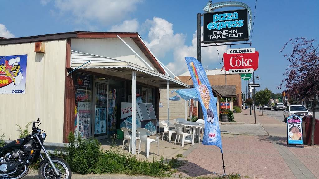 Pizza Express | meal takeaway | 50 King St W, Harrow, ON N0R 1G0, Canada | 5197382085 OR +1 519-738-2085