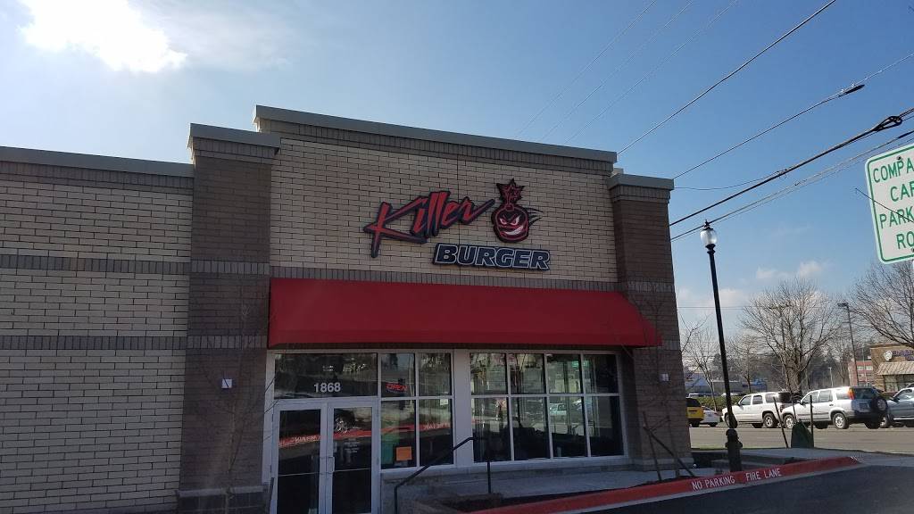 Killer Burger | restaurant | 14682 SE Sunnyside Rd, Happy Valley, OR 97015, USA | 5038553444 OR +1 503-855-3444