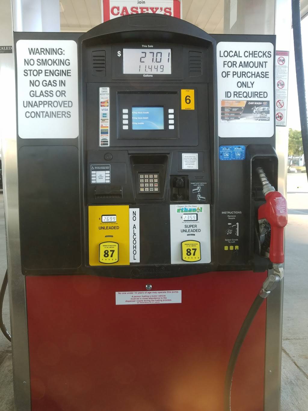 Caseys | meal takeaway | 4901 86th St, Urbandale, IA 50322, USA | 5157271332 OR +1 515-727-1332