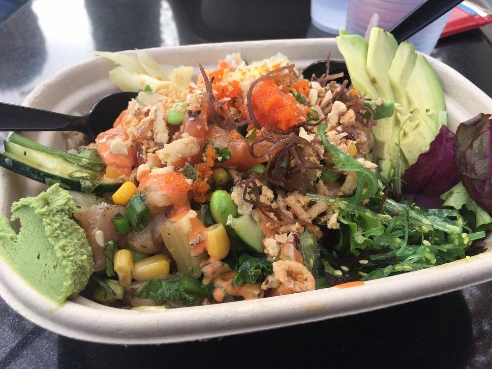 Poke Bar | restaurant | 340 Castro St, Mountain View, CA 94041, USA | 4159679728 OR +1 415-967-9728