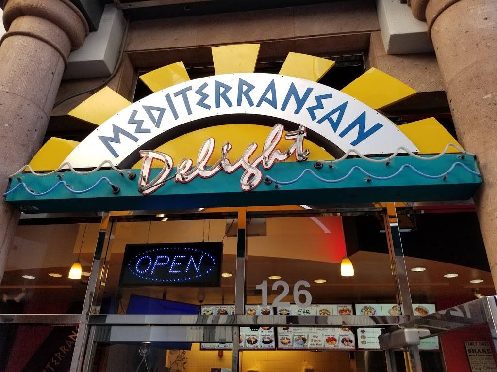 Mediterranean Delight | restaurant | 126 S Brand Blvd, Glendale, CA 91204, USA | 8185433272 OR +1 818-543-3272