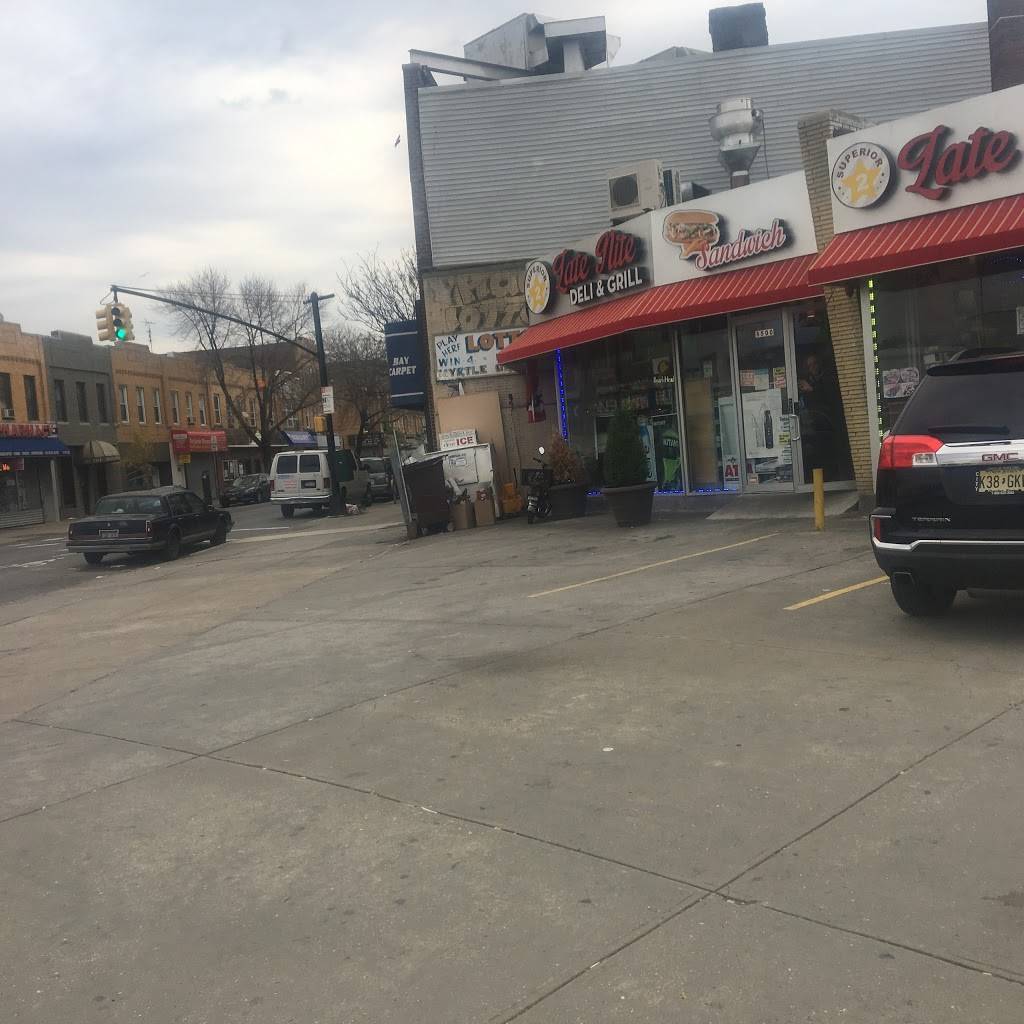 Late night deli | restaurant | 6500 Myrtle Ave, Glendale, NY 11385, USA | 9292950243 OR +1 929-295-0243