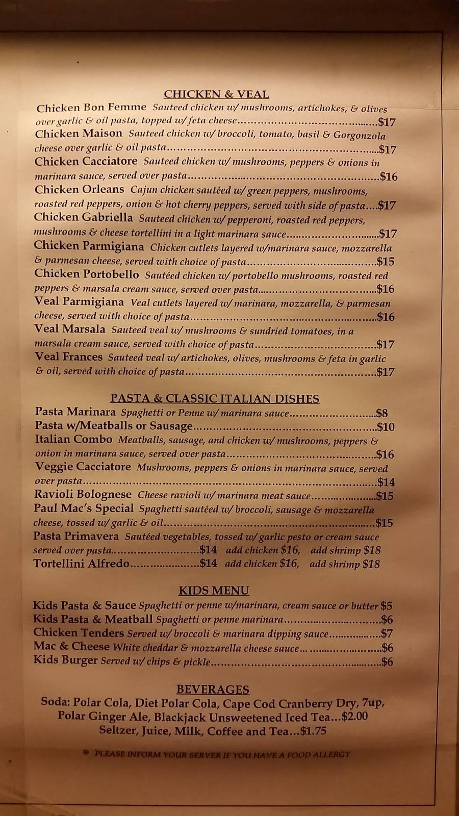 Macs Diner | restaurant | 185 Shrewsbury St, Worcester, MA 01604, USA | 5088687508 OR +1 508-868-7508