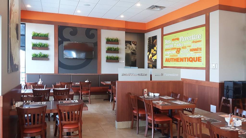 Ben & Florentine | restaurant | 483 Chemin Vanier, Gatineau, QC J9J 1Z4, Canada | 8193320606 OR +1 819-332-0606