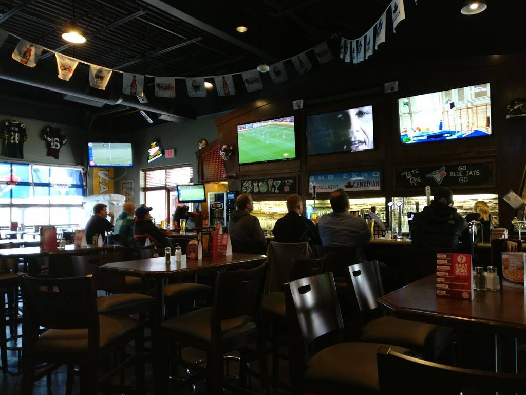 Boston Pizza | restaurant | 1563 Main St W, Hamilton, ON L8S 1E6, Canada | 9057771919 OR +1 905-777-1919