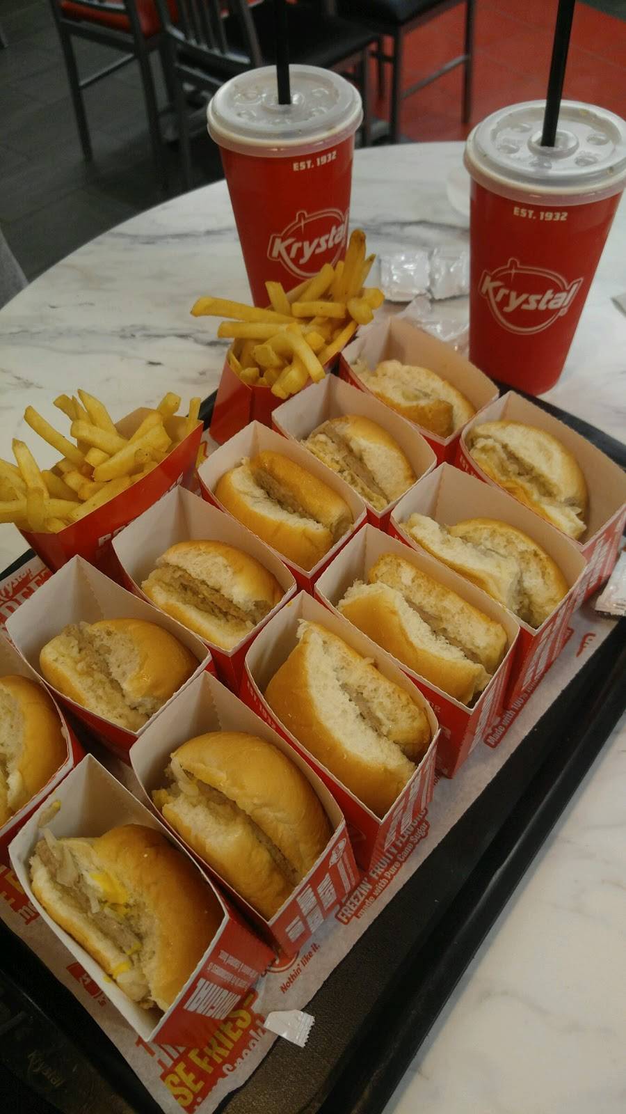 Krystal | restaurant | 607 E Martintown Rd, North Augusta, SC 29841, USA | 8032783974 OR +1 803-278-3974