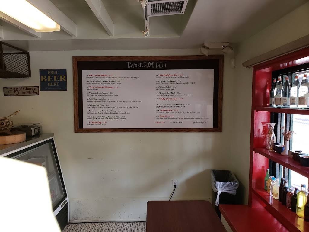 Tamarind Ave Deli | restaurant | 1471 Tamarind Ave, Los Angeles, CA 90028, USA | 3239602451 OR +1 323-960-2451