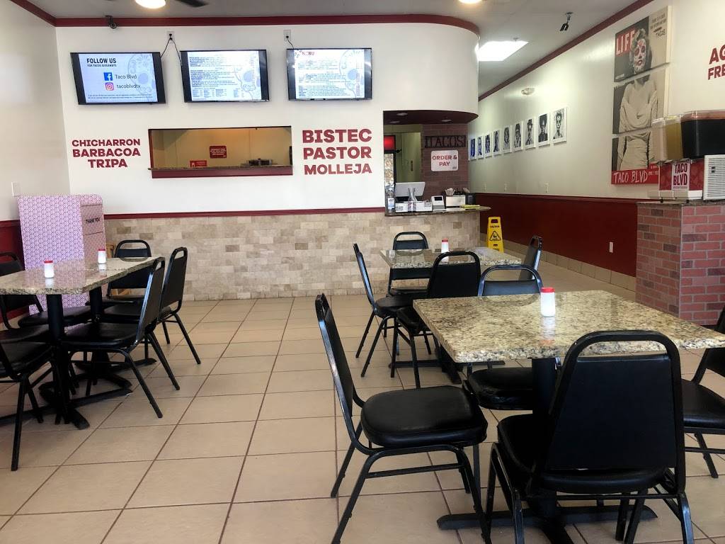 Taco Blvd | restaurant | 18360 Blanco Rd #116, San Antonio, TX 78258, USA | 2109982282 OR +1 210-998-2282