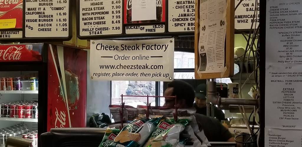 Cheese Steak Factory | restaurant | 3 S Orange St, Wilmington, DE 19801, USA | 3026559944 OR +1 302-655-9944