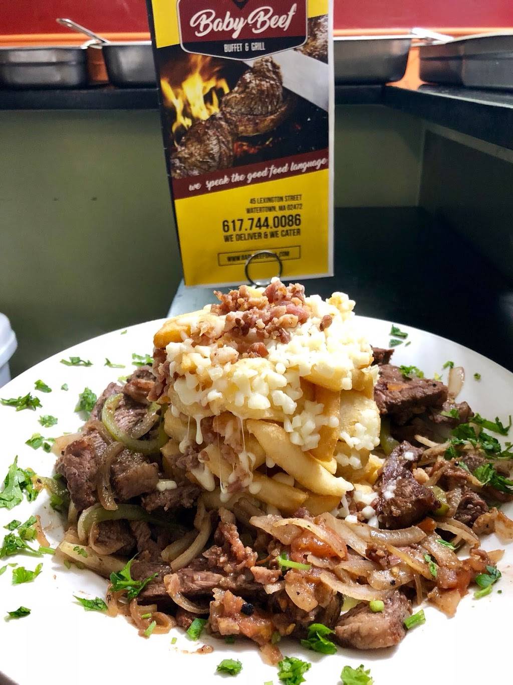 BABY BEEF GRILL | restaurant | 45 Lexington St, Watertown, MA 02472, USA | 6177440086 OR +1 617-744-0086