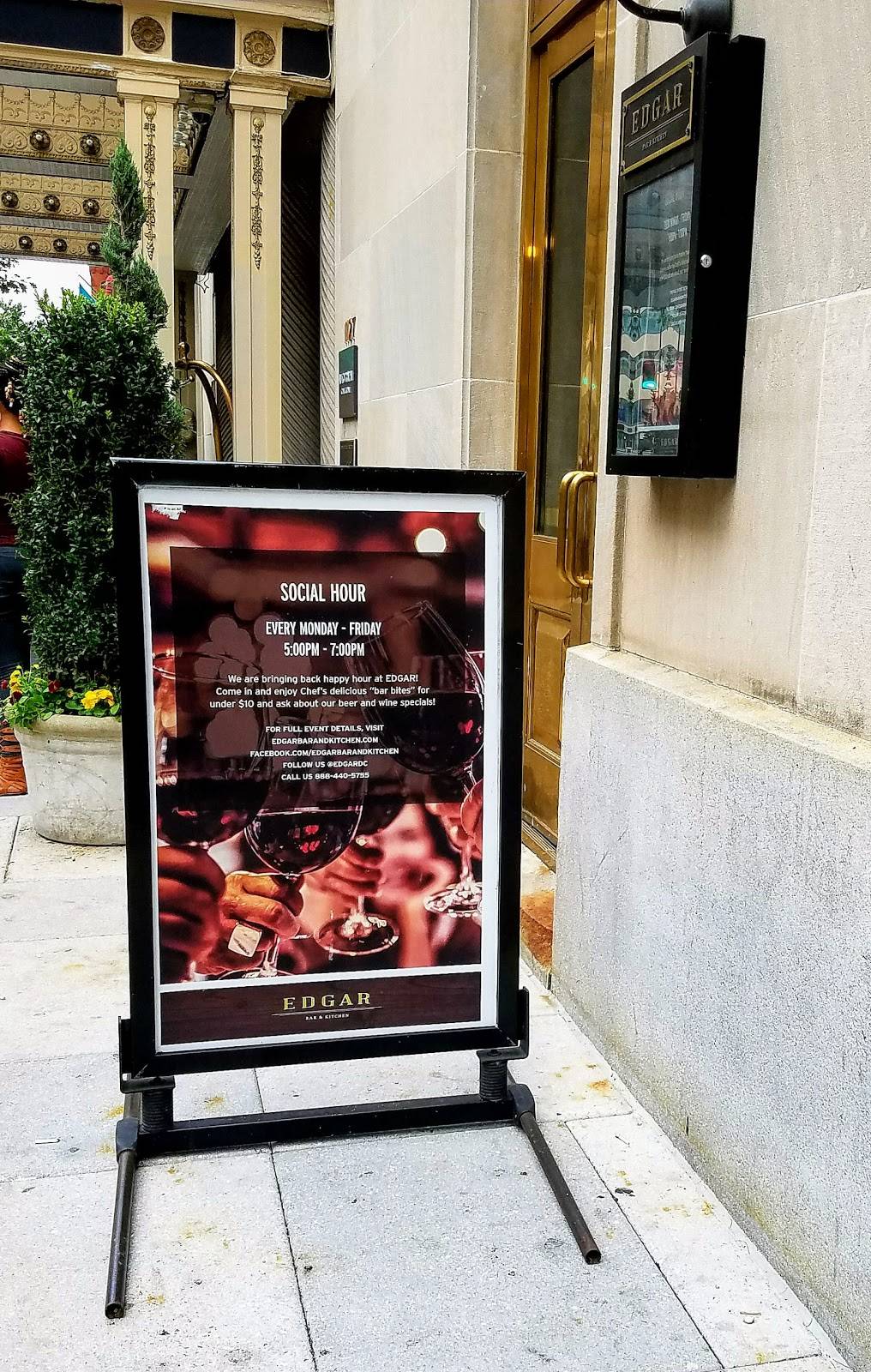 Edgar | restaurant | 1127 Connecticut Ave NW, Washington, DC 20036, USA | 2023472233 OR +1 202-347-2233