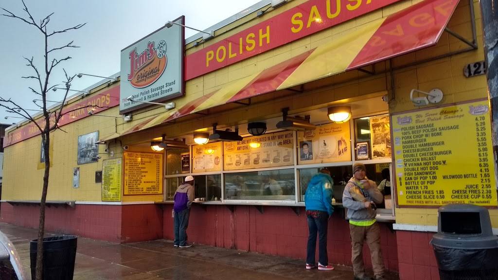 Jims Original | meal takeaway | 1250 S Union Ave, Chicago, IL 60607, USA | 3127337820 OR +1 312-733-7820