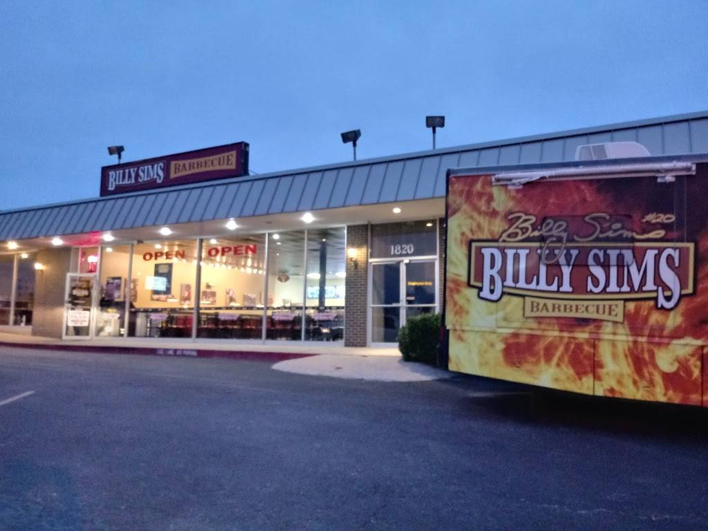 Billy Sims Barbecue | restaurant | 1820 W Gore Blvd, Lawton, OK 73501, USA | 5806995420 OR +1 580-699-5420