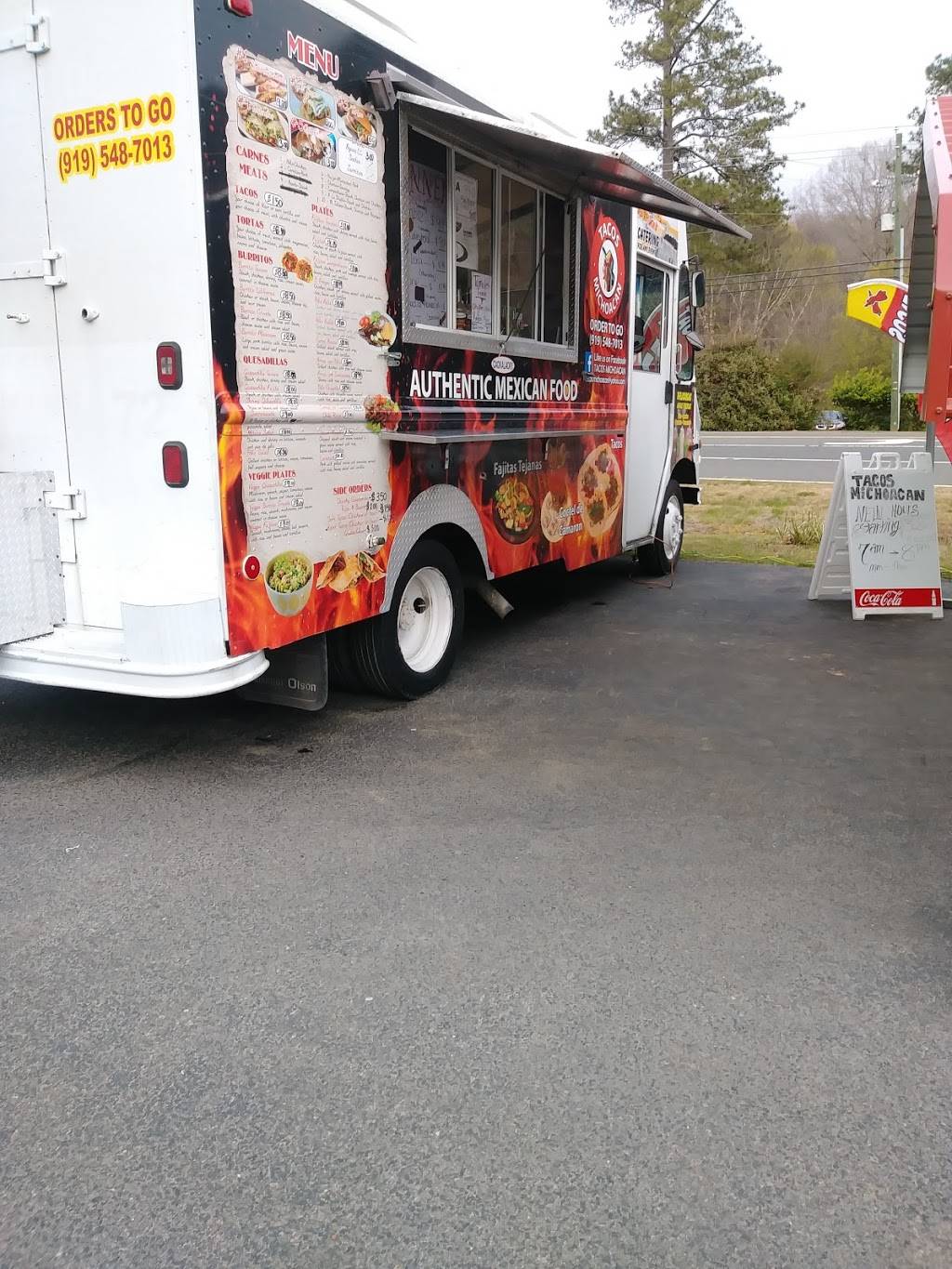 Michocan Mexican Food Truck | restaurant | Pittsboro, NC 27312, USA | 9195487013 OR +1 919-548-7013