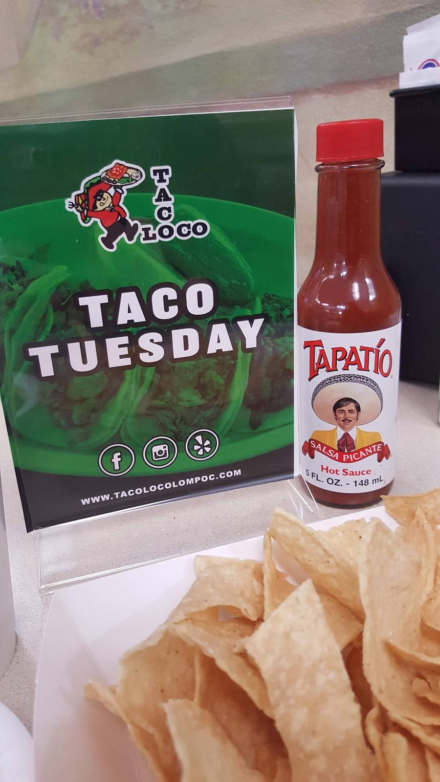 Toro Loco | restaurant | 129 W Central Ave C 1, Lompoc, CA 93436, USA | 8057370255 OR +1 805-737-0255