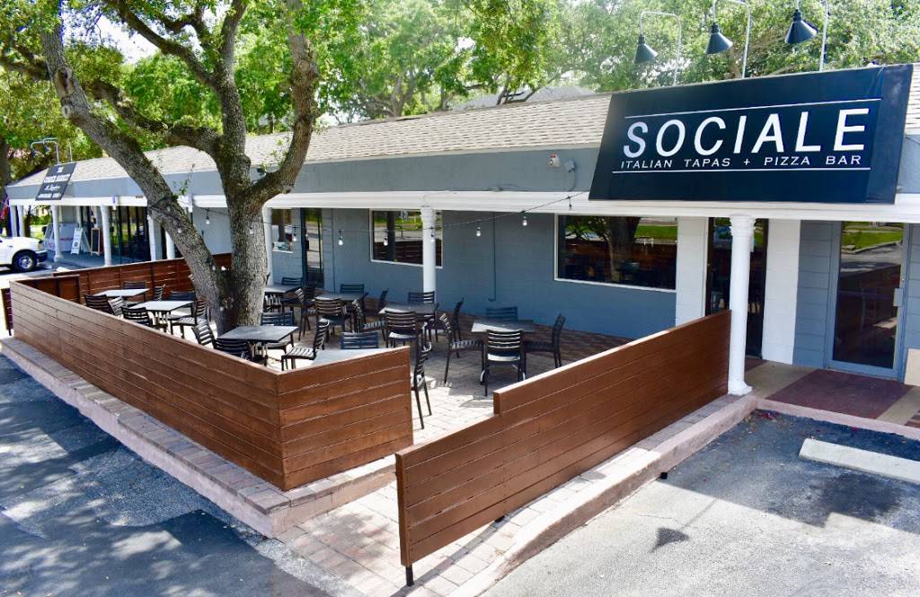 Sociale Italian Tapas and Pizza Bar | restaurant | 5427 Bayshore Blvd, Tampa, FL 33611, USA | 8133749302 OR +1 813-374-9302