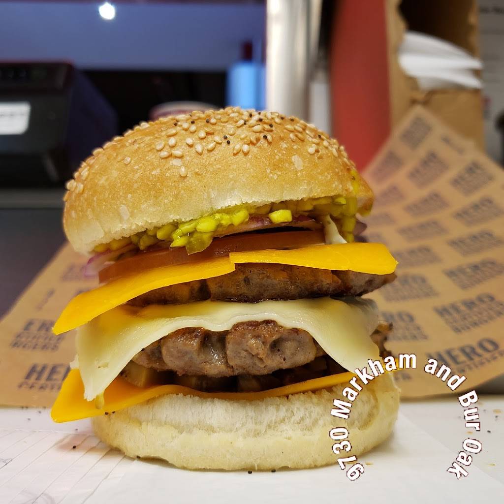 Hero Certified Burgers | restaurant | 9730 Markham Rd Unit 1, Markham, ON L6E 0H8, Canada | 9054729900 OR +1 905-472-9900