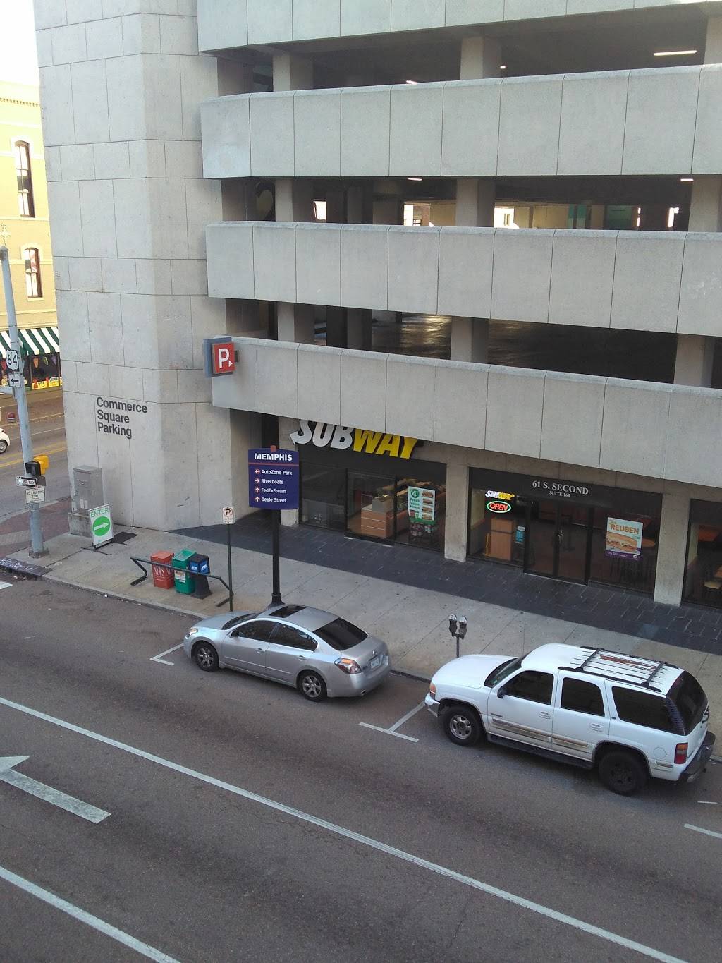 Subway Restaurants | restaurant | 61 S 2nd St Suite 160, Memphis, TN 38103, USA | 9019000905 OR +1 901-900-0905