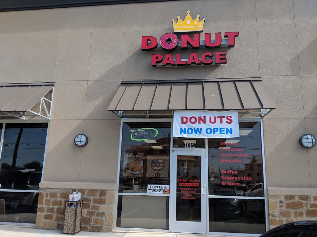 Donut Palace | restaurant | 9819 Marbach Rd Ste 106, San Antonio, TX 78245, USA | 2109995810 OR +1 210-999-5810