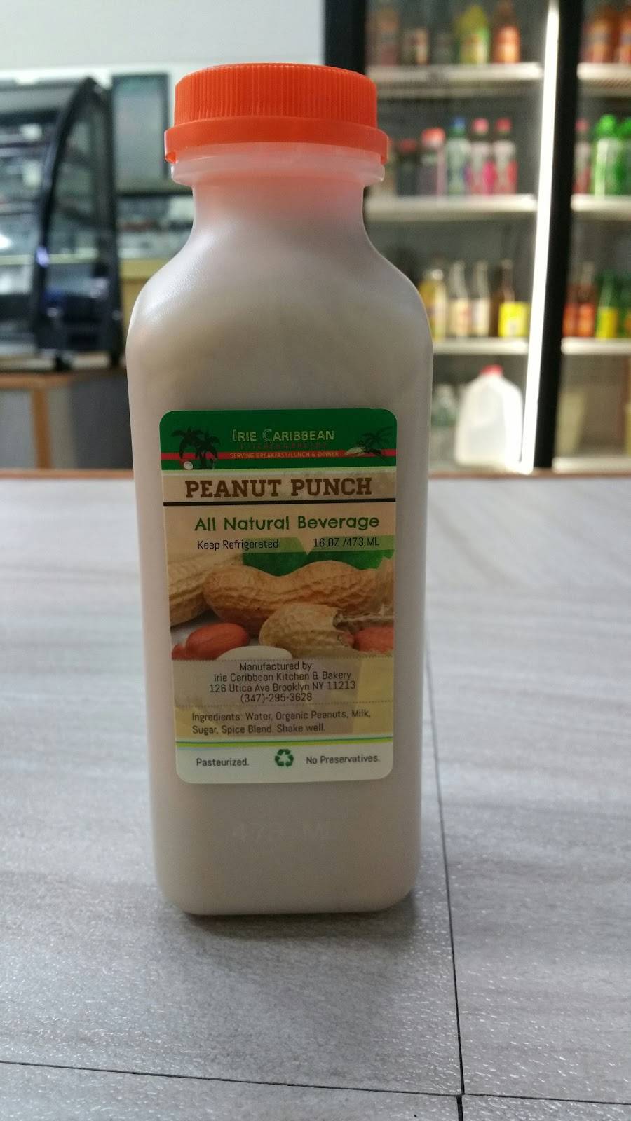 Irie Caribbean Kitchen & Bakery | bakery | 126 Utica Ave, Brooklyn, NY 11213, USA | 3472953628 OR +1 347-295-3628