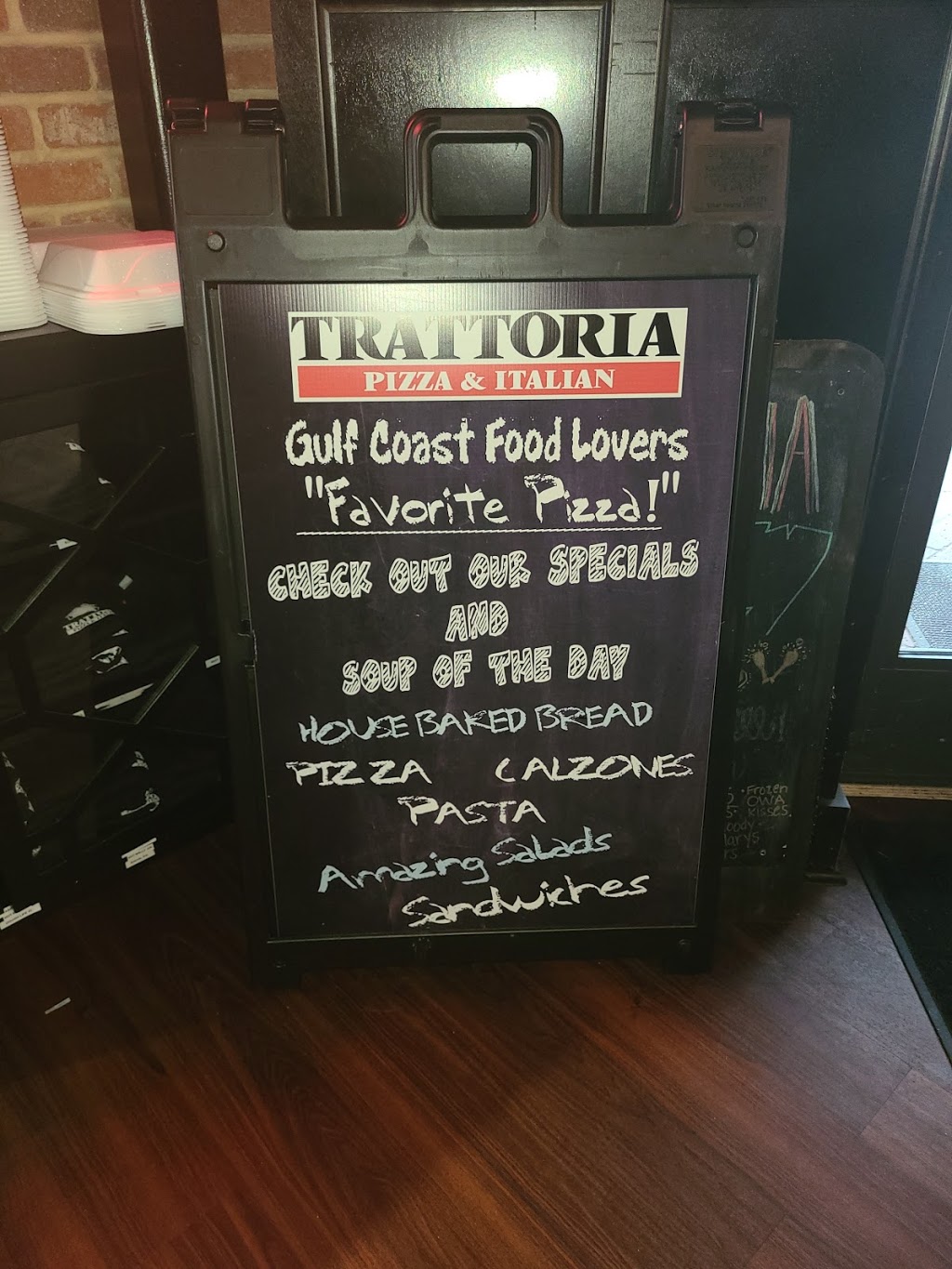 Trattoria Pizza & Italian OWA | restaurant | 1070 N OWA Blvd, Foley, AL 36535, USA | 2517324111 OR +1 251-732-4111