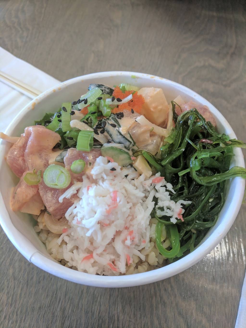Poke Go | restaurant | 17090 Bernardo Center Dr #125, San Diego, CA 92128, USA | 8587985500 OR +1 858-798-5500