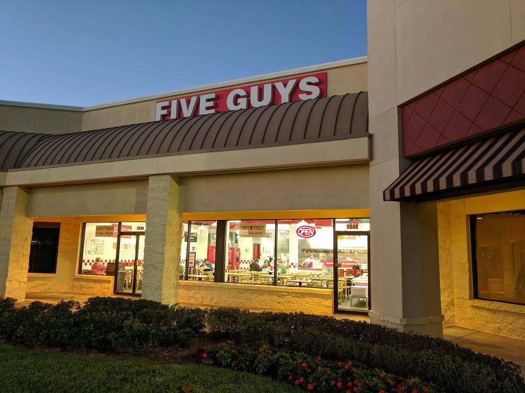 Five Guys | meal takeaway | 5848 Red Bug Lake Rd, Winter Springs, FL 32708, USA | 4076368100 OR +1 407-636-8100