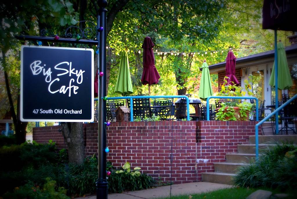 Big Sky Cafe | restaurant | 47 S Old Orchard Ave, Webster Groves, MO 63119, USA | 3149625757 OR +1 314-962-5757