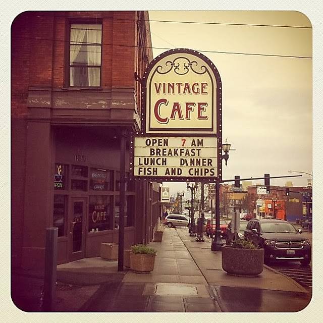 Vintage Cafe | cafe | 1510 Hewitt Ave, Everett, WA 98201, USA | 4252528224 OR +1 425-252-8224