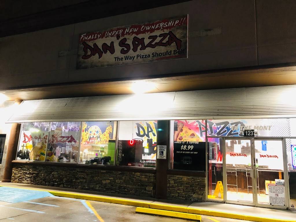 Dans Pizza ”In The Mont” | restaurant | 12373 Scarsdale Blvd Suite C, Houston, TX 77089, USA | 2813699000 OR +1 281-369-9000