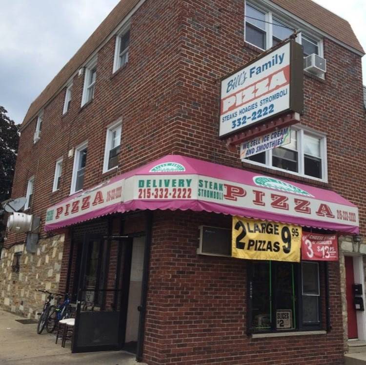 Bills Family Pizza | restaurant | 8200 Frankford Ave, Philadelphia, PA 19136, USA | 2153322222 OR +1 215-332-2222
