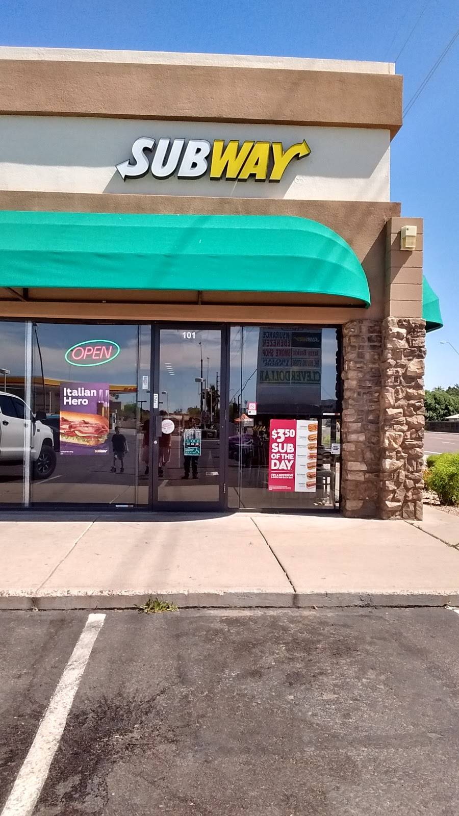 Subway Restaurants | restaurant | 1130 W University Dr, Mesa, AZ 85201, USA | 4804619886 OR +1 480-461-9886