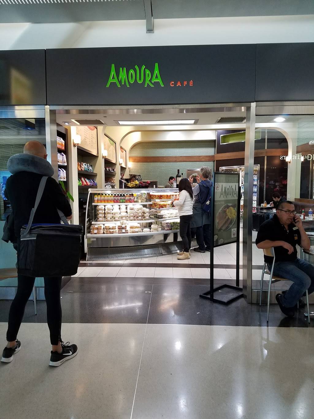 Amoura Café | meal takeaway | International Terminal, Boarding Area A, San Francisco International Airport, San Francisco, CA 94128, USA | 6508210320 OR +1 650-821-0320