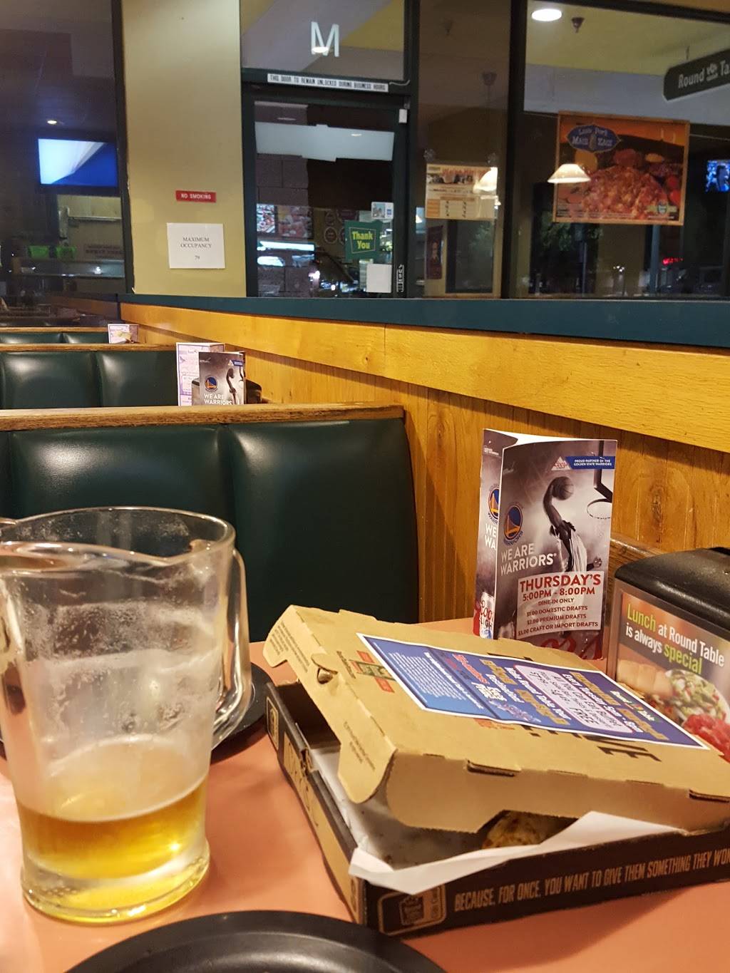 Round Table Pizza | meal delivery | 3336 N Texas St, Fairfield, CA 94533, USA | 7074266202 OR +1 707-426-6202