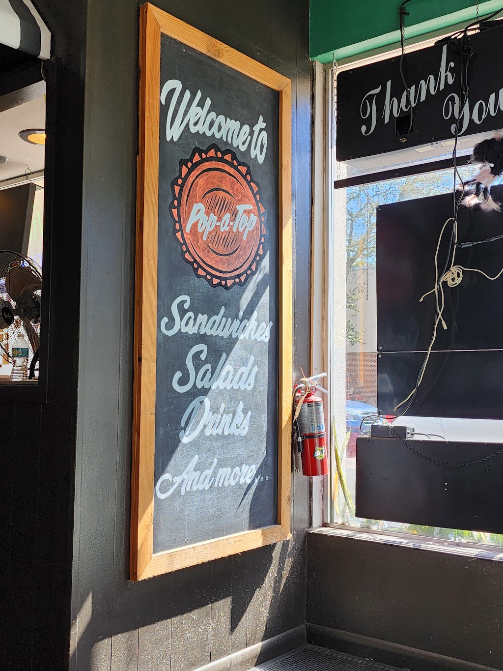 Pop-A-Top Sandwich Shop | restaurant | 2 E University Ave, Gainesville, FL 32601, USA | 3526920068 OR +1 352-692-0068