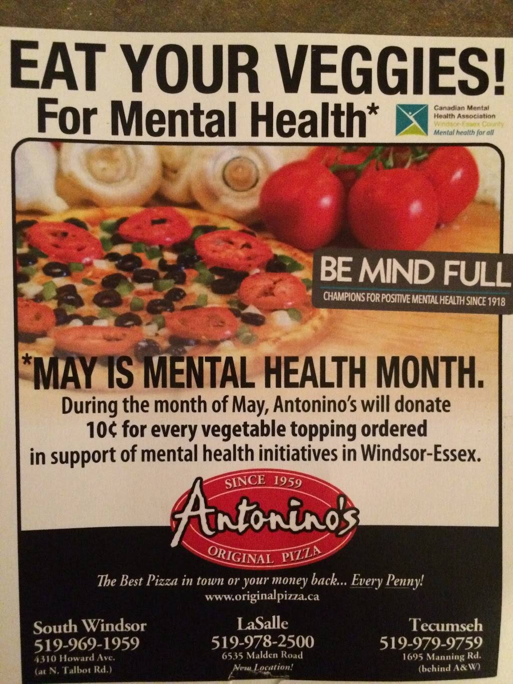 Antoninos Original Pizza—LaSalle | restaurant | 6535 Malden Rd, Windsor, ON N9H 1T5, Canada | 5199782500 OR +1 519-978-2500