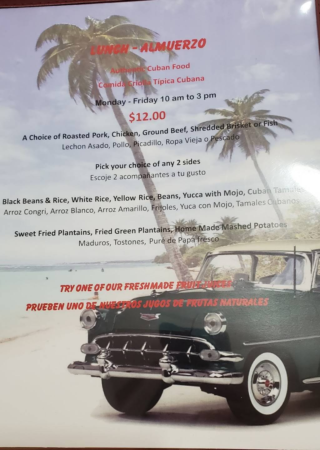 The Cuban Place | restaurant | 9850 San Jose Blvd Suite 1, Jacksonville, FL 32257, USA | 9048626127 OR +1 904-862-6127
