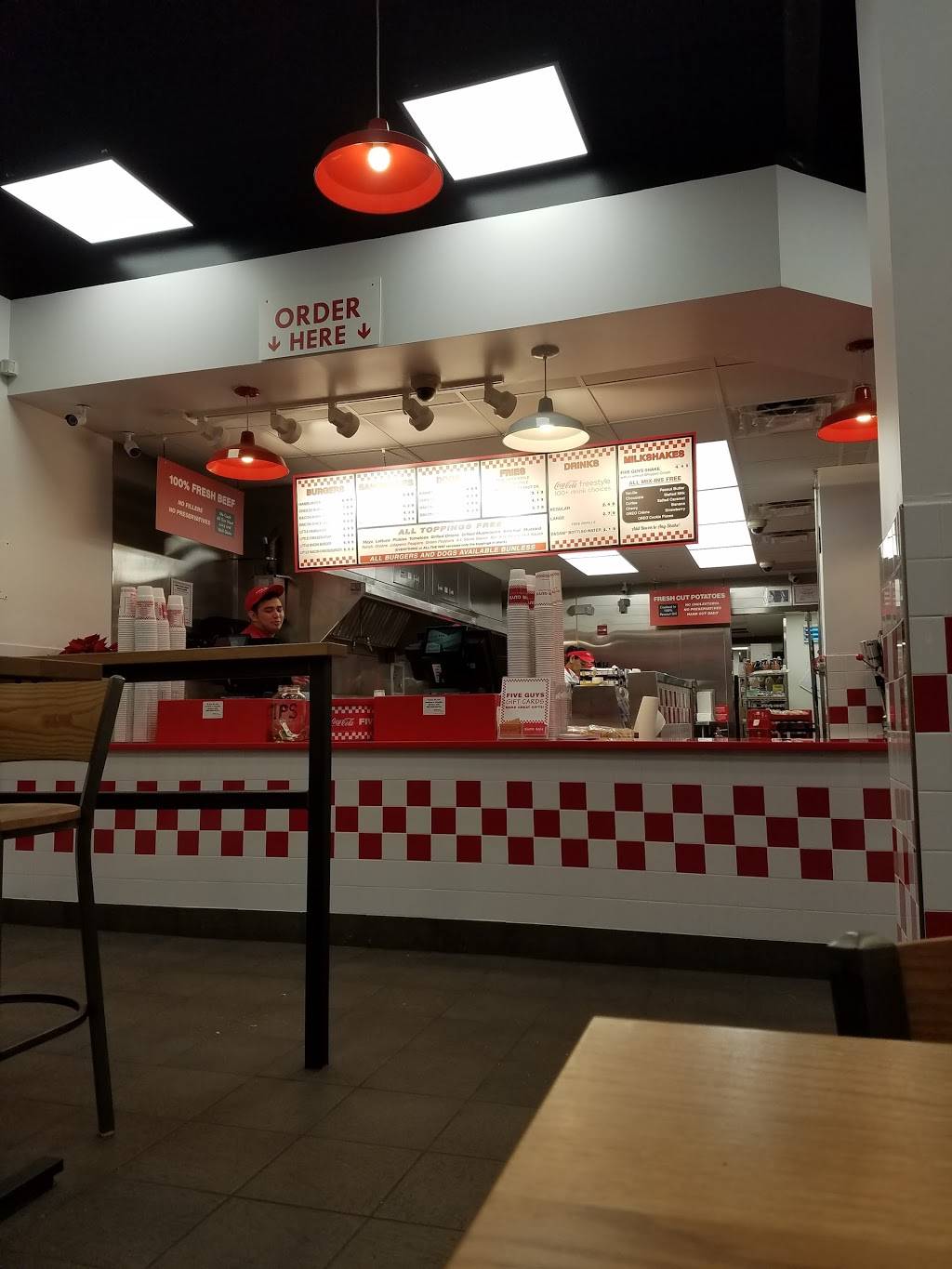 Five Guys | meal takeaway | 3600 Boston St, Baltimore, MD 21224, USA | 4105221580 OR +1 410-522-1580