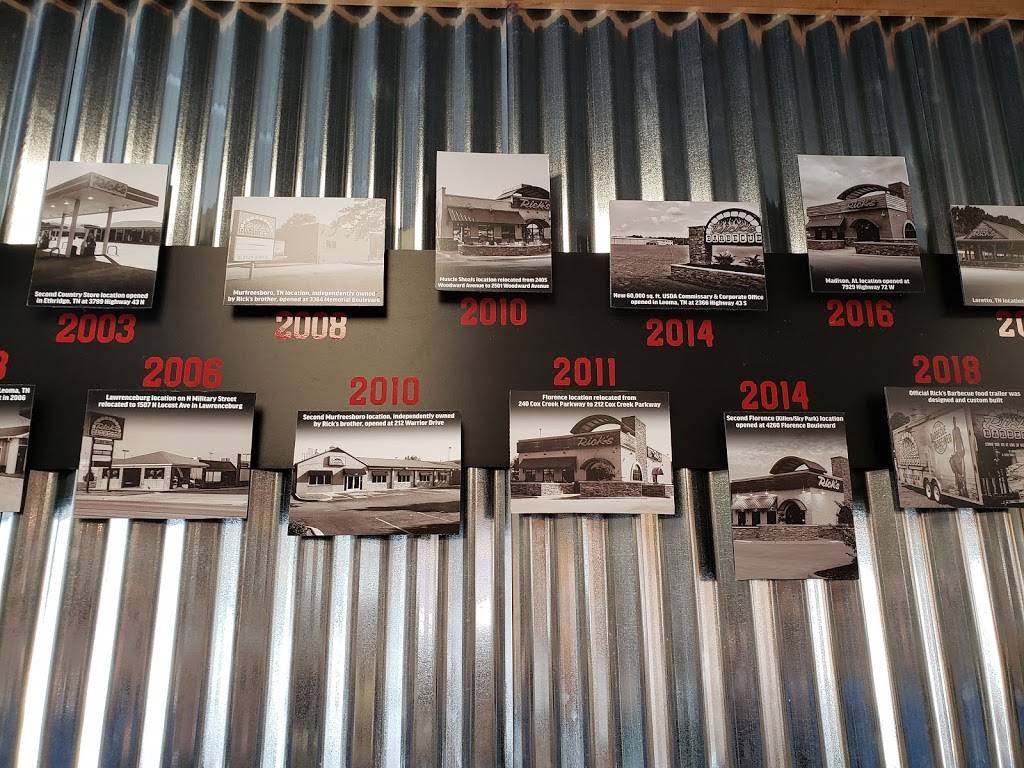 Ricks Barbeque | restaurant | 050151B C 00600, Loretto, TN 38469, USA | 9318533344 OR +1 931-853-3344