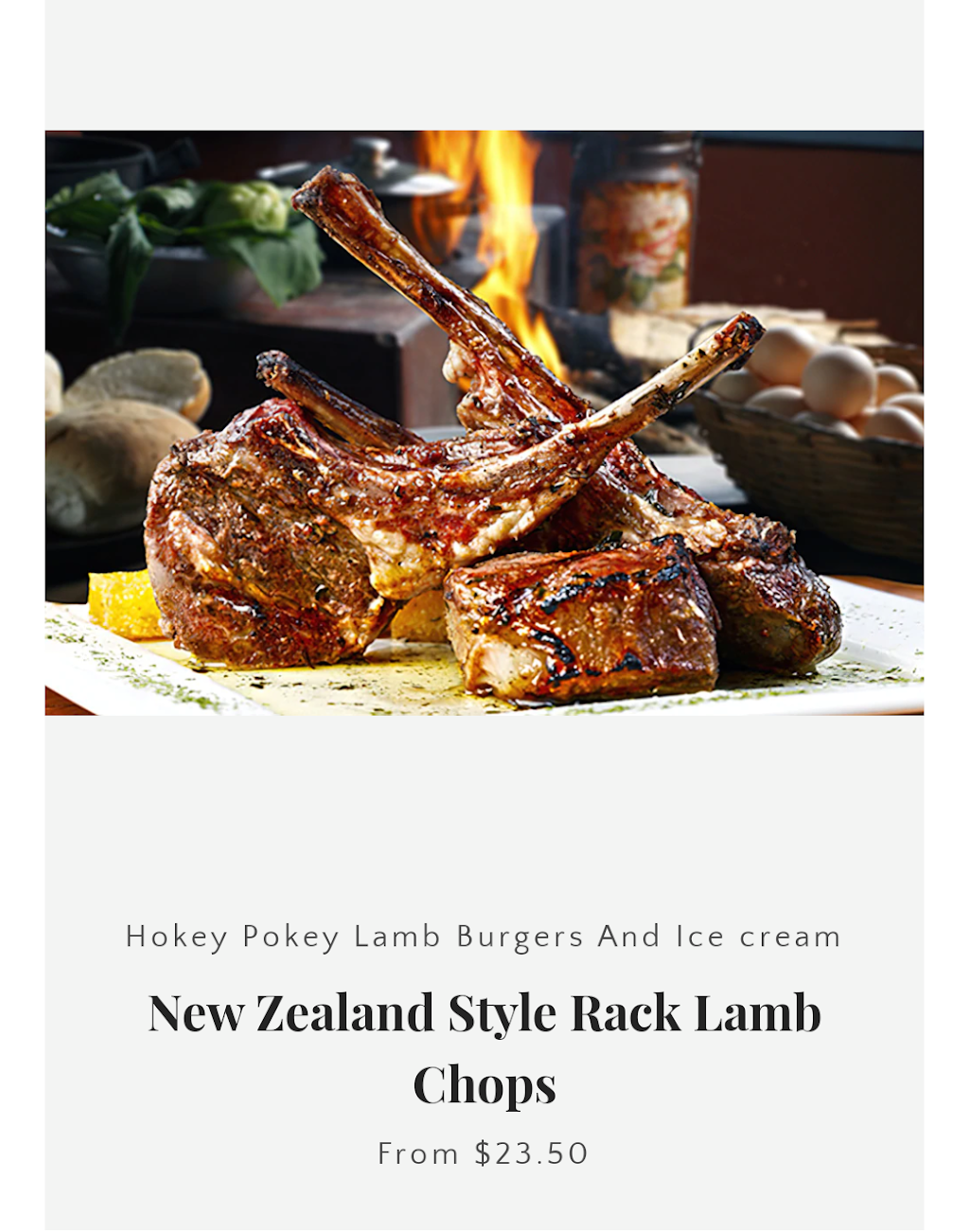 Hokey Pokey Lamb Burgers And Ice Cream | restaurant | 3210 Ely Pl SE, Washington, DC 20019, USA | 2028478629 OR +1 202-847-8629