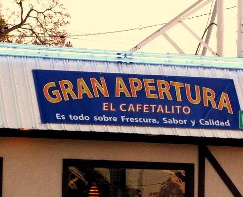 El Cafetalito | restaurant | 5300 E Washington Blvd, Commerce, CA 90040, USA | 3232682837 OR +1 323-268-2837