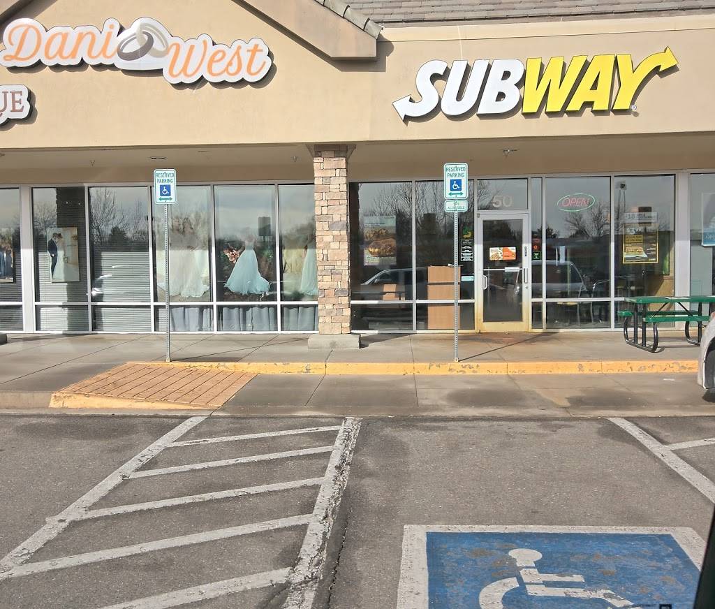 Subway | meal takeaway | 3335 Arapahoe Rd Suite 50, Erie, CO 80516, USA | 3036619518 OR +1 303-661-9518